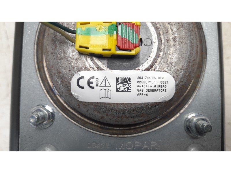 Recambio de airbag delantero derecho para fiat nuova 500 (150) 1.2 cat referencia OEM IAM 52054422 A36402409 