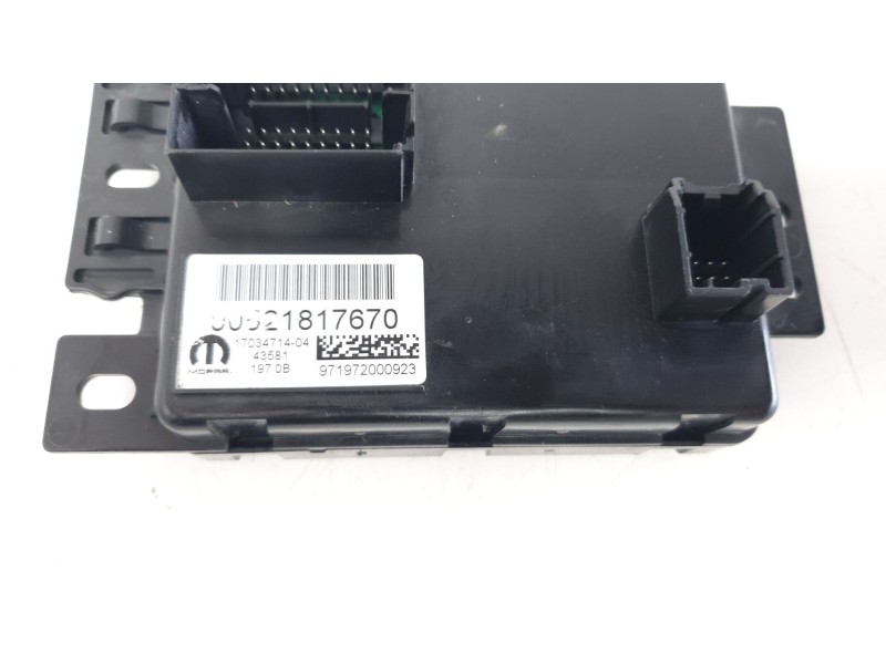 Recambio de modulo electronico para jeep renegade limited 4x4 referencia OEM IAM 521817670 17034714 