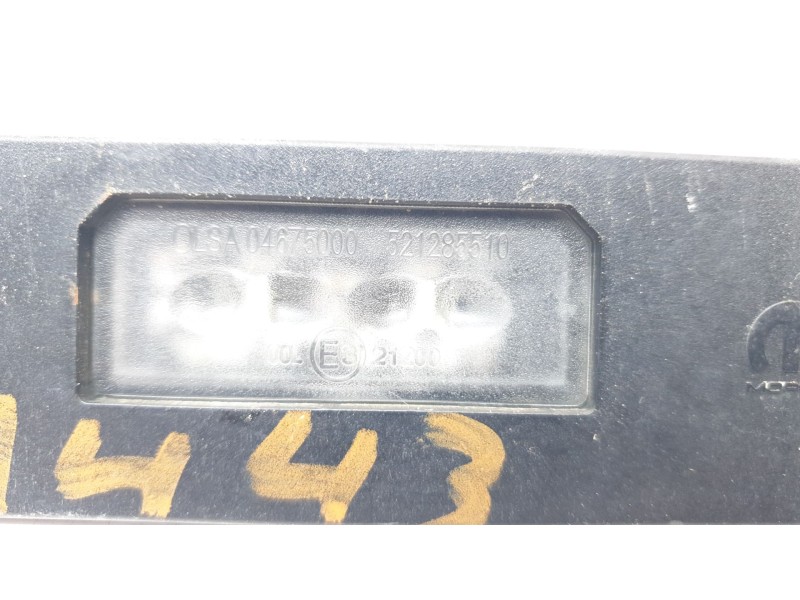 Recambio de piloto matricula para jeep renegade limited 4x4 referencia OEM IAM 521285510 04675000 