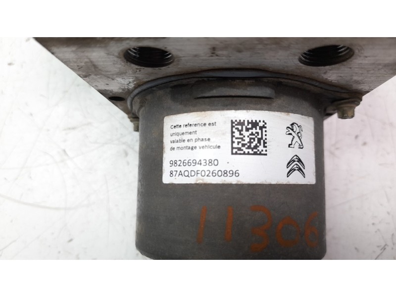 Recambio de abs para citroen c4 picasso 1.2 12v e-thp referencia OEM IAM 9826694380  