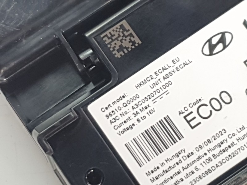 Recambio de modulo electronico para hyundai i20 iii (bc3, bi3) 1.6 t-gdi referencia OEM IAM 96510Q0000  