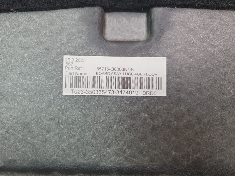 Recambio de bandeja trasera para hyundai i20 iii (bc3, bi3) 1.6 t-gdi referencia OEM IAM 85715Q0000NNB  