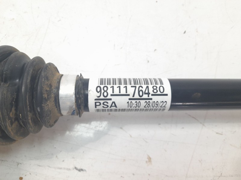 Recambio de transmision delantera izquierda para opel grandland x 120 aniversario referencia OEM IAM 9811176480  P1571 , 213P157