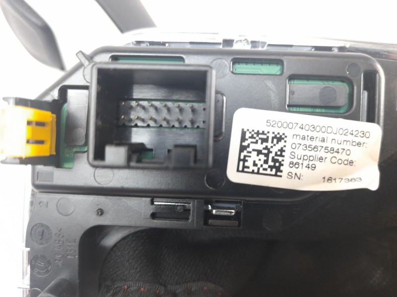 Recambio de pomo palanca cambio para jeep renegade limited 4x4 referencia OEM IAM 7356758470  