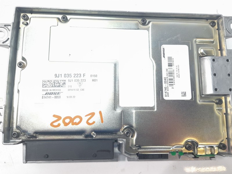 Recambio de amplificador de sonido para porsche cayenne coupe (9yb) e-hybrid referencia OEM IAM 9J1035223F 8147400040 8147410050
