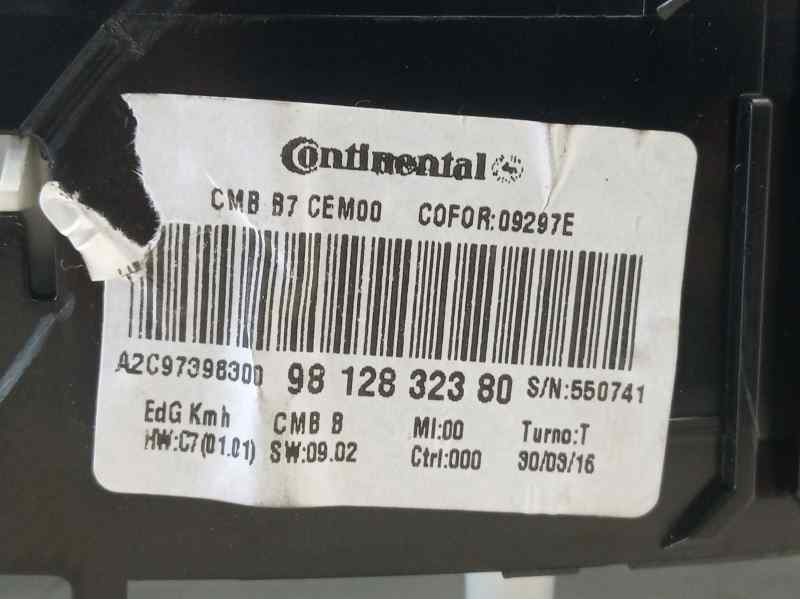Recambio de cuadro instrumentos para citroen c4 lim. feel edition referencia OEM IAM 9812832380 A2C97398300 