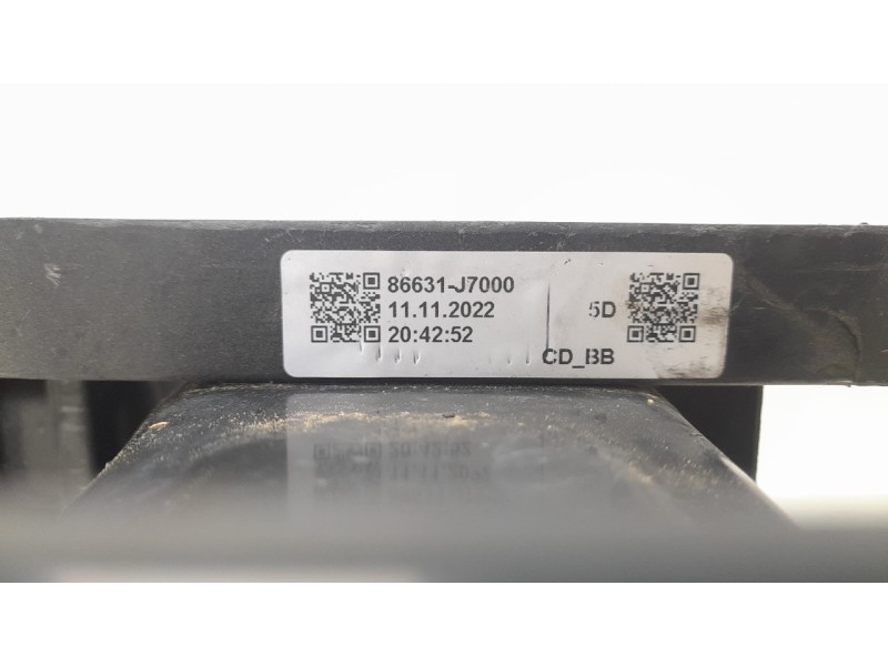 Recambio de refuerzo paragolpes trasero para kia ceed concept referencia OEM IAM 86631J7000  