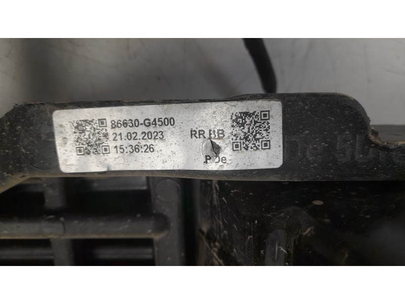Recambio de refuerzo paragolpes trasero para hyundai i30 (pd) 1.4 cat referencia OEM IAM 86630G4500  