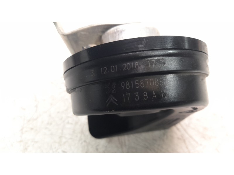 Recambio de claxon para citroen c4 picasso origins referencia OEM IAM 9815870880  