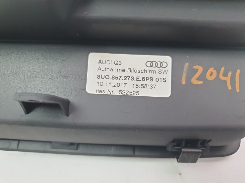 Recambio de pantalla multifuncion para audi q3 (8ug) attraction quattro referencia OEM IAM 8U0857273E  