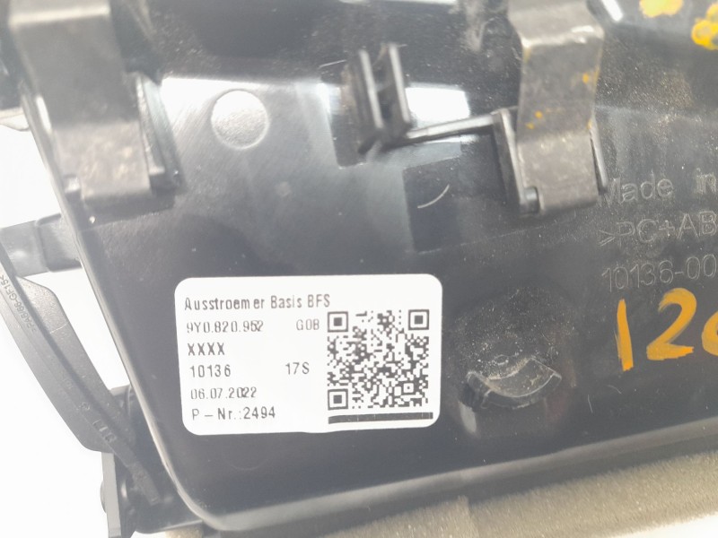 Recambio de aireador derecho para porsche cayenne coupe (9yb) e-hybrid referencia OEM IAM 9Y0820952G0B  