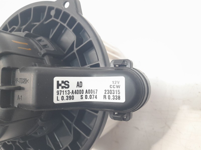 Recambio de ventilador calefaccion para hyundai i30 (pd) 1.4 cat referencia OEM IAM 97113A4000  