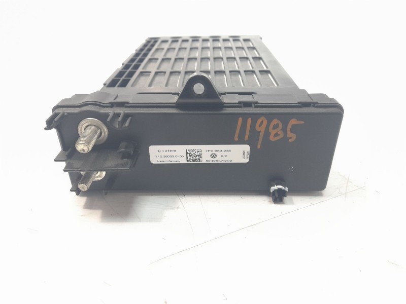 Recambio de resistencia calefaccion para porsche cayenne (typ 92aa) diesel referencia OEM IAM 7P0963235  