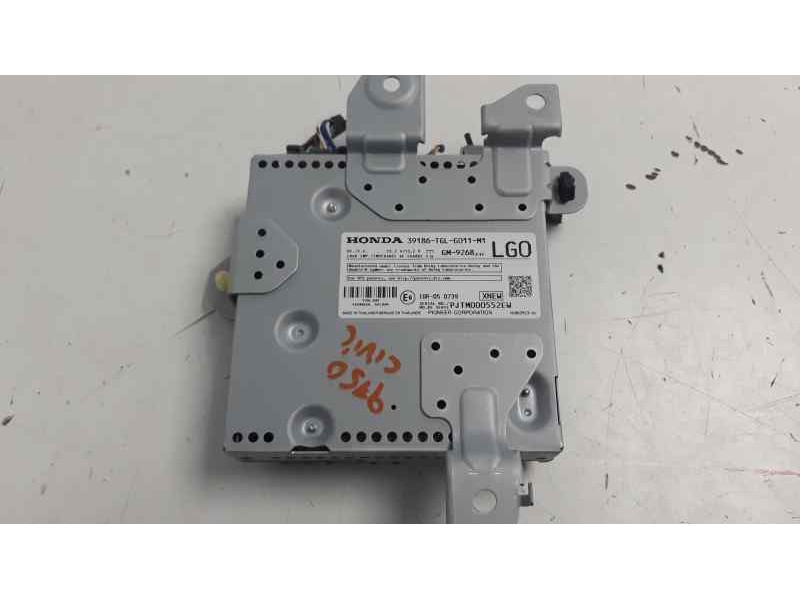 Recambio de sistema audio / radio cd para honda civic lim.4 (fc) 1.5 vtec cat referencia OEM IAM 39186TGL  