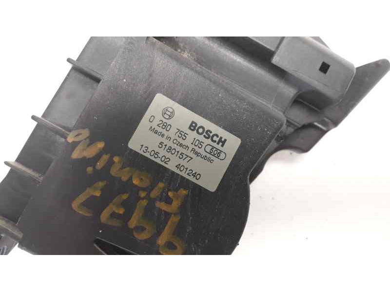 Recambio de potenciometro pedal para fiat fiorino 1.3 16v jtd cat referencia OEM IAM 51801577 0280755105 