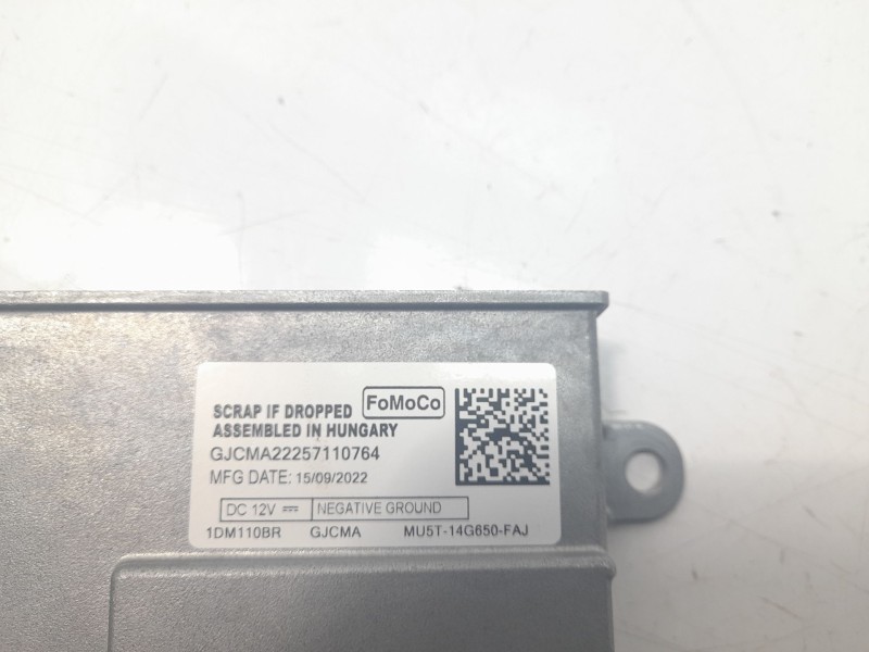 Recambio de modulo electronico para ford focus st-line referencia OEM IAM MU5T14G650FAJ  