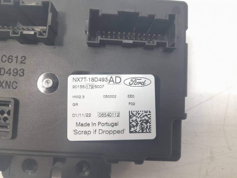 Recambio de modulo electronico para ford focus st-line referencia OEM IAM NX7T18D493  