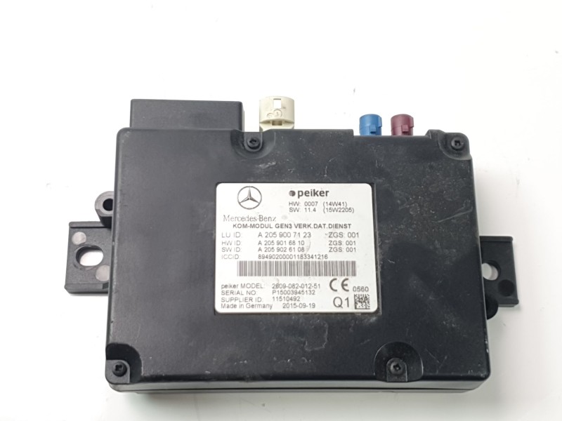 Recambio de modulo electronico para mercedes-benz clase gla (w156) gla 200 cdi (156.908) referencia OEM IAM A2059007123  