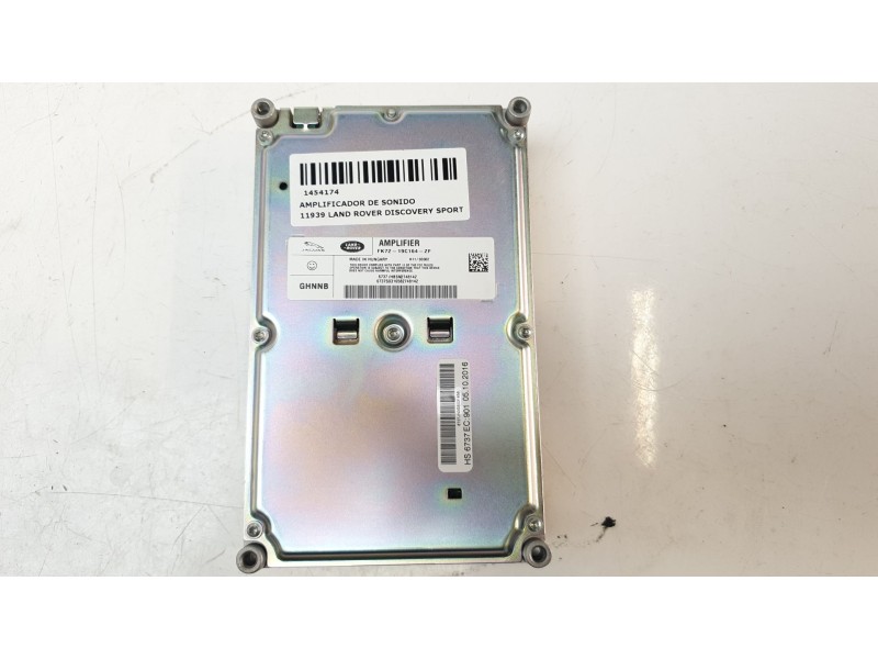 Recambio de amplificador de sonido para land rover discovery sport pure referencia OEM IAM FK7219C164ZF  