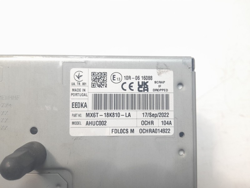 Recambio de sistema audio / radio cd para ford focus st-line referencia OEM IAM MX6T18K810LA  