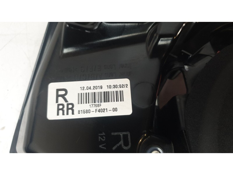 Recambio de piloto trasero derecho interior para toyota c-hr (_x1_) 1.8 hybrid (zyx10_, zyx11_) referencia OEM IAM 81580F4021  
