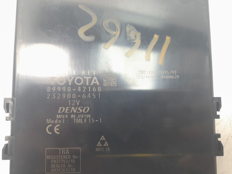 Recambio de modulo electronico para toyota rav4 referencia OEM IAM 8999042160 2329006451 