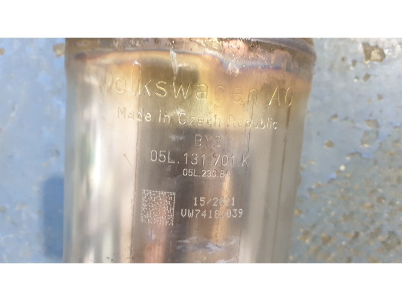 Recambio de catalizador para volkswagen touran (5t1) edition bmt referencia OEM IAM 05L131701K 05L131701L 