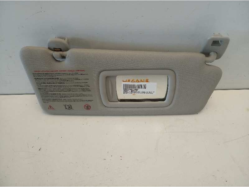 Recambio de parasol derecho para renault megane iii berlina 5 p emotion referencia OEM IAM 964007324R  