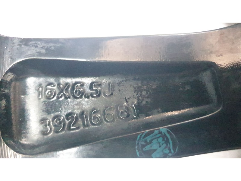 Recambio de llanta para opel crossland x / crossland (p17, p2qo) 1.2 (75) referencia OEM IAM YQ00943080  