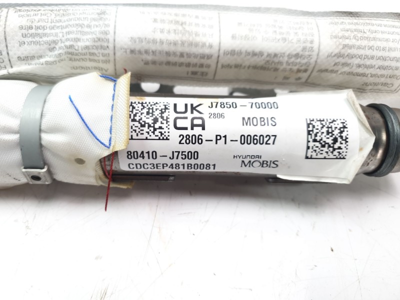 Recambio de airbag cortina delantero izquierdo para kia xceed drive referencia OEM IAM J785070000  