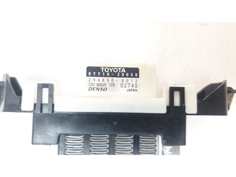 Recambio de resistencia calefaccion para lexus xe2 is300h referencia OEM IAM 2948000012  