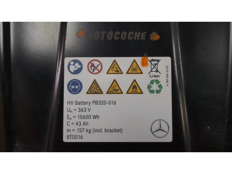 Recambio de bateria para mercedes-benz clase gla (bm 247) gla 200 (247.787) referencia OEM IAM A1773401500  