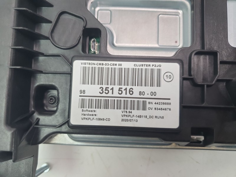 Recambio de cuadro instrumentos para opel corsa f (p2jo) corsa-e (68) referencia OEM IAM 9835151680  