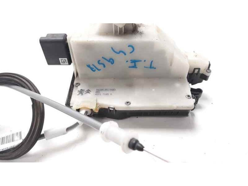 Recambio de cerradura puerta trasera izquierda para citroen c4 lim. feel edition referencia OEM IAM 9685351980  