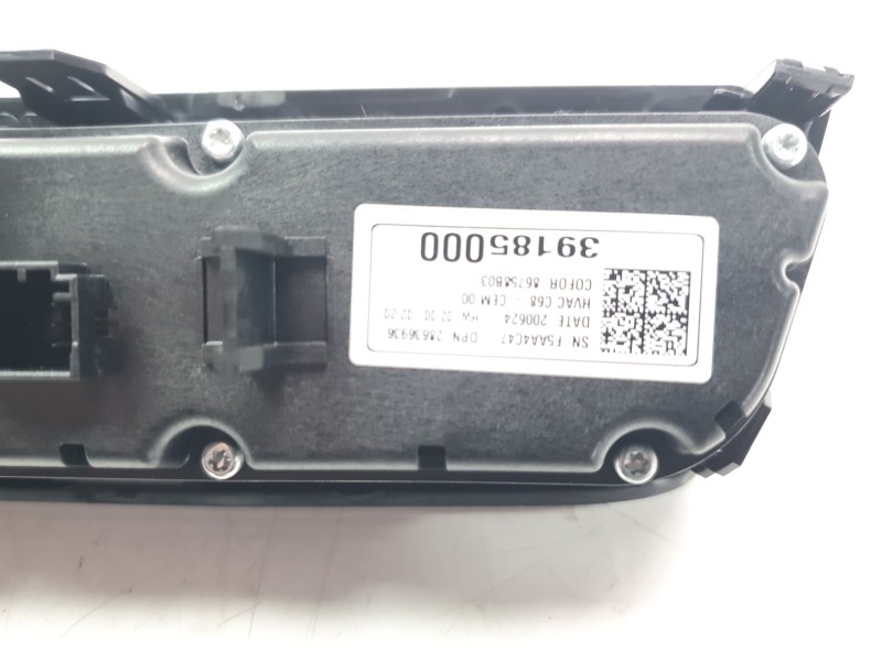 Recambio de mando climatizador para opel corsa f (p2jo) corsa-e (68) referencia OEM IAM 39185000  