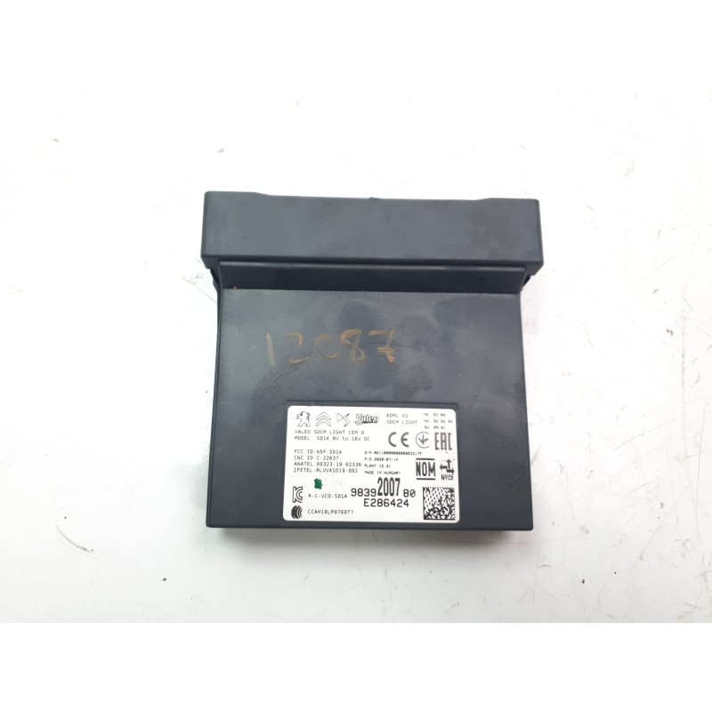 Recambio de modulo electronico para opel corsa f (p2jo) corsa-e (68) referencia OEM IAM 9839200780  