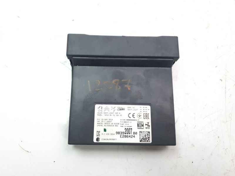 Recambio de modulo electronico para opel corsa f (p2jo) corsa-e (68) referencia OEM IAM 9839200780  