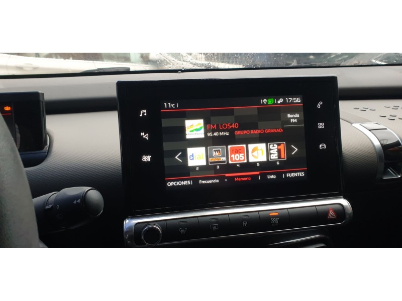 Recambio de pantalla multifuncion para citroen c4 cactus shine referencia OEM IAM 9839059280  