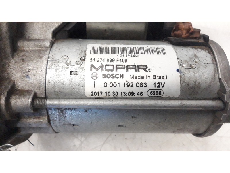 Recambio de motor arranque para fiat nuova 500 (150) 1.2 cat referencia OEM IAM 51974929F109  