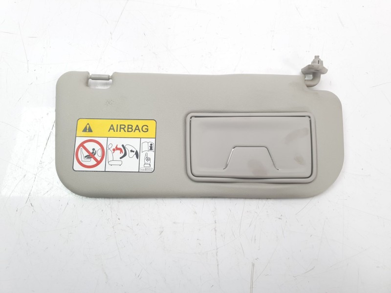 Recambio de parasol derecho para mitsubishi l 200 (kl0/kj0) basis doppelkabine 4wd referencia OEM IAM 7620B790HA  