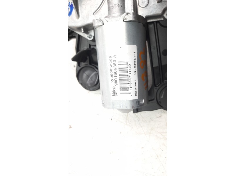Recambio de motor limpia trasero para citroen c4 cactus shine referencia OEM IAM 9801666380  