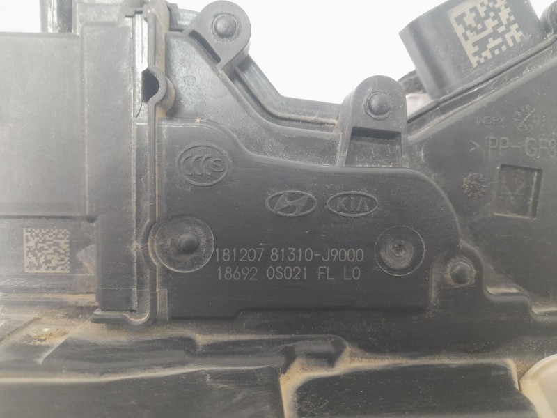 Recambio de cerradura puerta delantera izquierda para hyundai kona pure referencia OEM IAM 81310J9000  