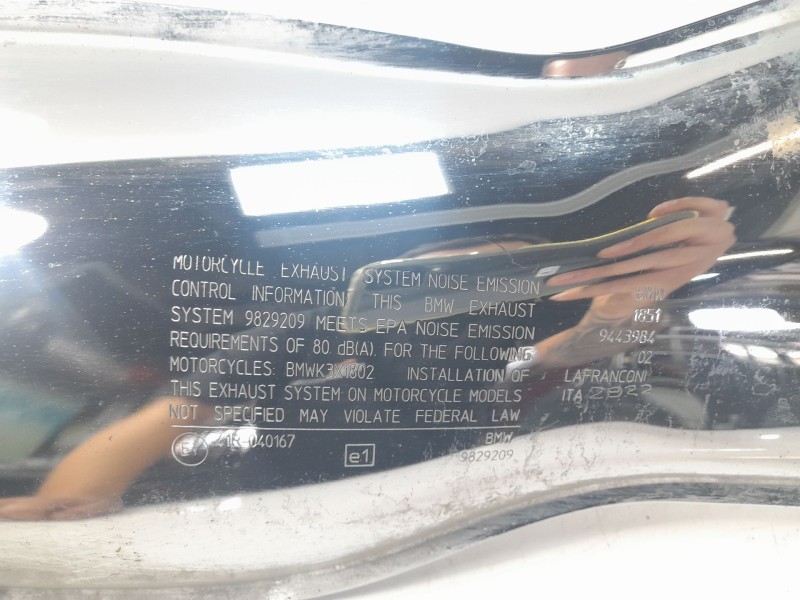 Recambio de silenciador trasero para bmw r 18 r 18 classic (rh18) referencia OEM IAM 18519443984  