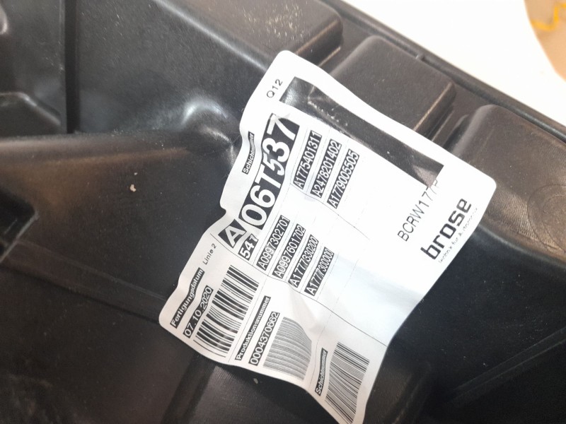 Recambio de elevalunas trasero izquierdo para mercedes-benz clase a berlina (bm 177) a 200 d (117.112) referencia OEM IAM A09976