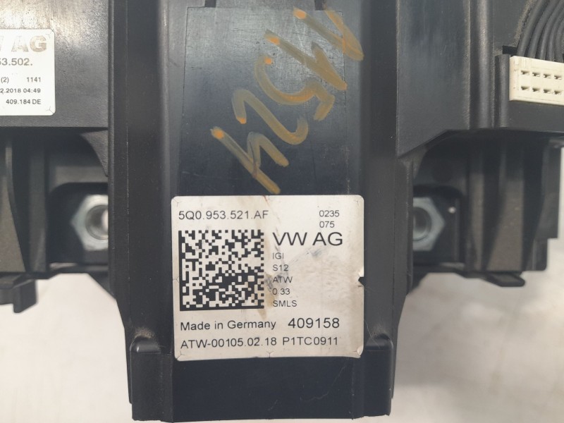 Recambio de mando multifuncion para volkswagen passat lim. (3g2) 1.8 tsi referencia OEM IAM 5Q0953521AF  
