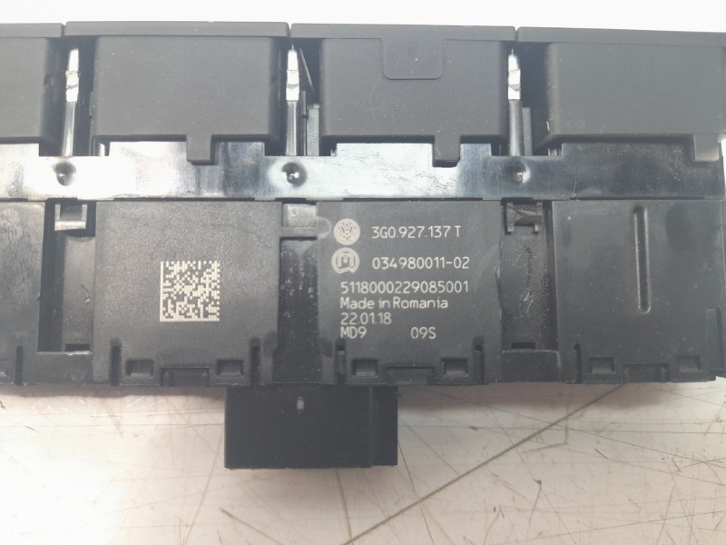 Recambio de interruptor para volkswagen passat lim. (3g2) 1.8 tsi referencia OEM IAM 3G0927137T  