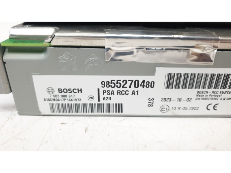 Recambio de sistema navegacion gps para citroën c3 feel pack referencia OEM IAM 9855270480  9836623980  