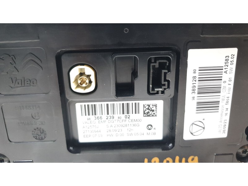 Recambio de sistema navegacion gps para citroën c3 feel pack referencia OEM IAM 9855270480  9836623980  