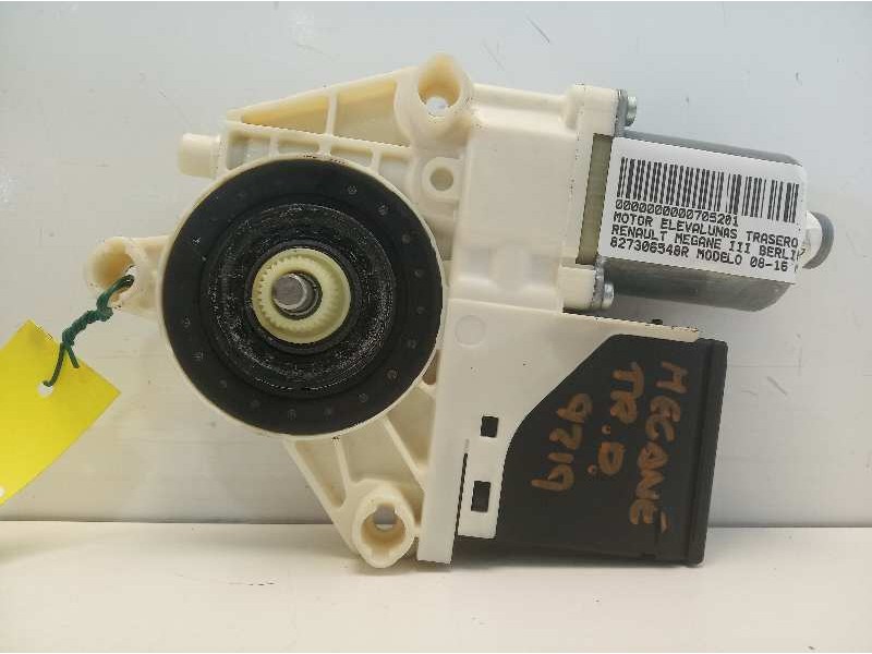 Recambio de motor elevalunas trasero derecho para renault megane iii berlina 5 p emotion referencia OEM IAM 827306548R 013082233