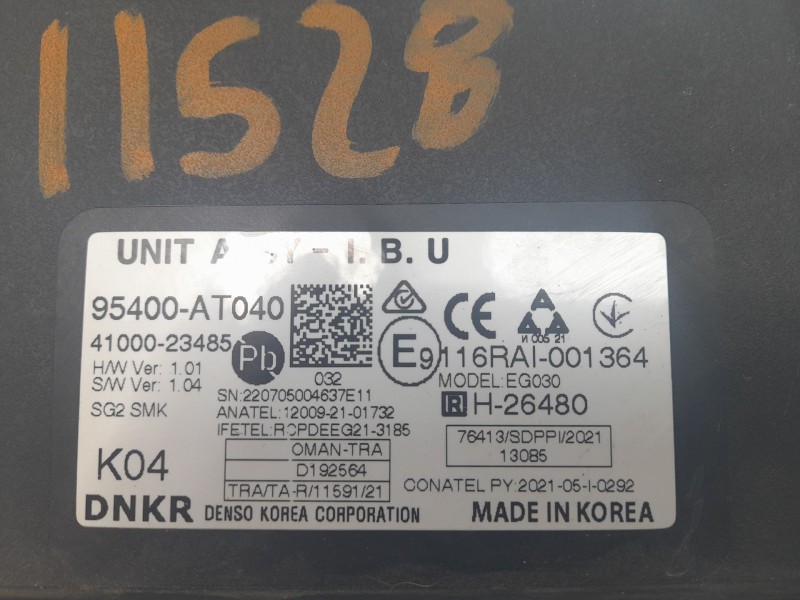 Recambio de modulo electronico para kia niro referencia OEM IAM 95400AT040  